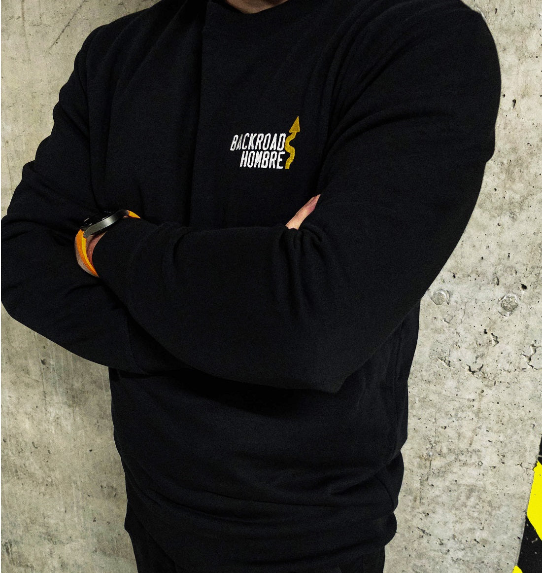 MINIMALIST BACKROADS HOMBRES CREWNECK